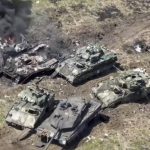 Moscow reports capture of German "Leopard" tanks