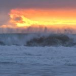 US weather service warns of extremely high waves
