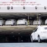 Audi and Porsche cars are stuck in US ports