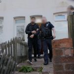 British police begin arresting migrants