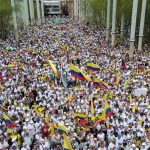 Tens of thousands protest against President Petro