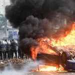 Violent riots in Buenos Aires