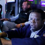 US stock markets on a steep downward trend