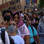 Anti-Israel protests at Columbia continue