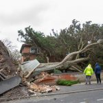 Storm Darragh rages across Great Britain and Ireland