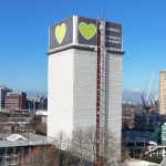 Grenfell Tower in London is demolished