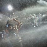 Violent protests to custody before decision